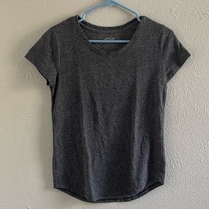 BCG Women’s Gray & Black Technical Workout Gym Tee Cute!